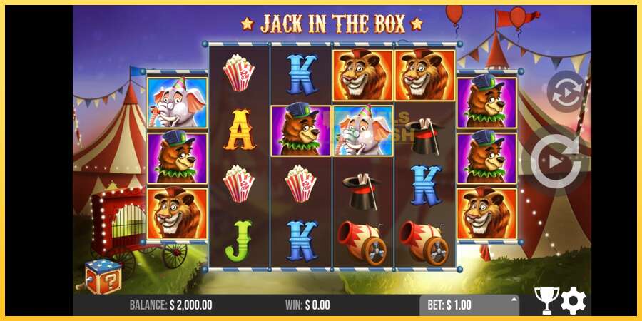 Jack in the Box акча үчүн оюн машинасы, сүрөт 2