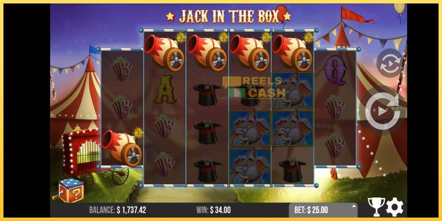 Jack in the Box акча үчүн оюн машинасы, сүрөт 4