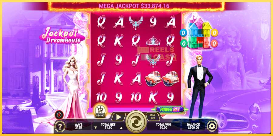 Jackpot Dreamhouse акча үчүн оюн машинасы, сүрөт 2