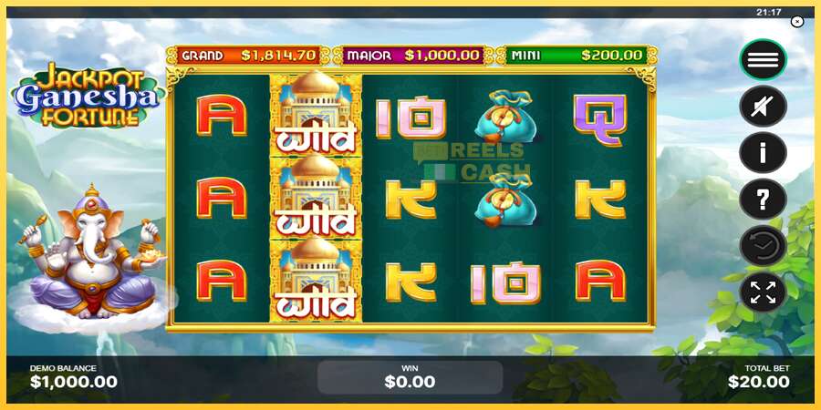 Jackpot Ganesha Fortune акча үчүн оюн машинасы, сүрөт 2