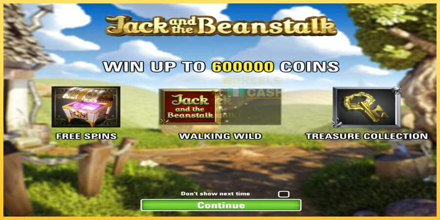 Jack’s Beanstalk акча үчүн оюн машинасы, сүрөт 1