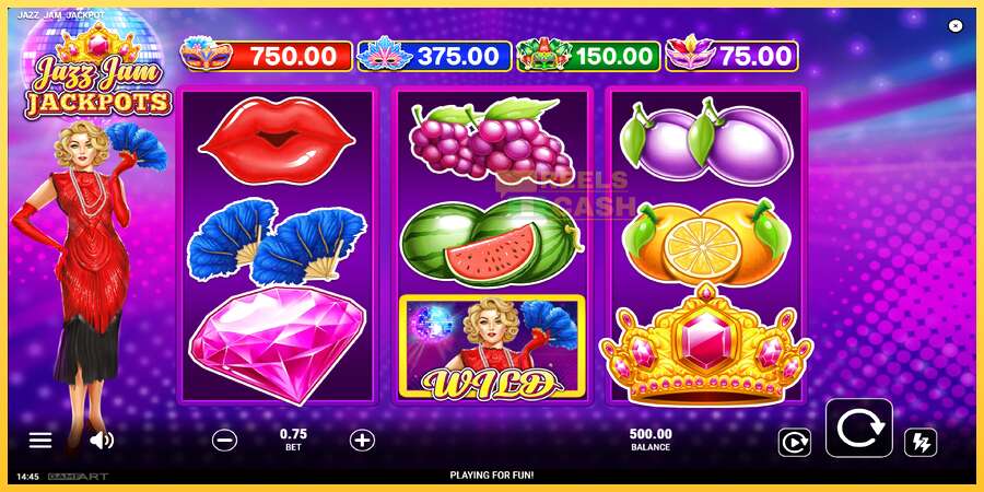 Jazz Jam Jackpots акча үчүн оюн машинасы, сүрөт 2