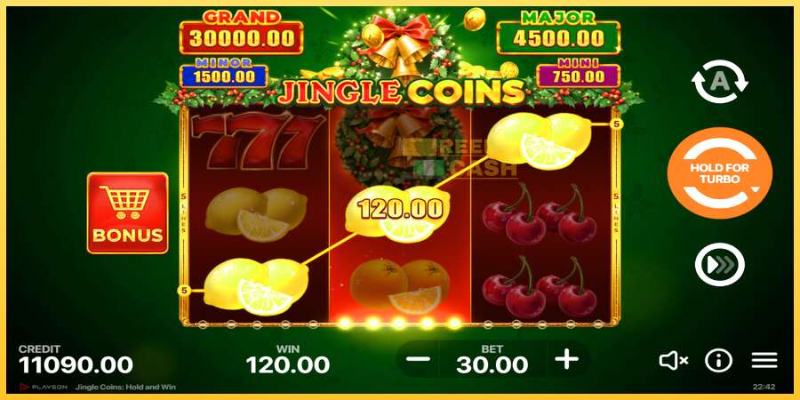 Jingle Coins акча үчүн оюн машинасы, сүрөт 3