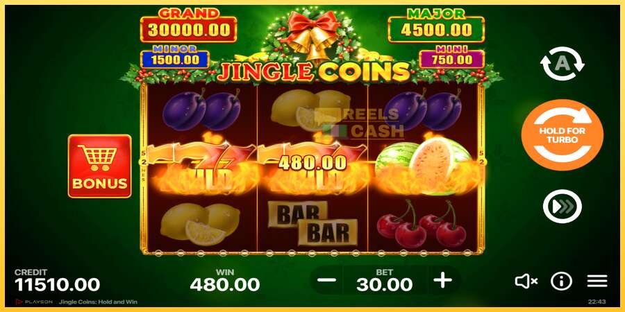 Jingle Coins акча үчүн оюн машинасы, сүрөт 5