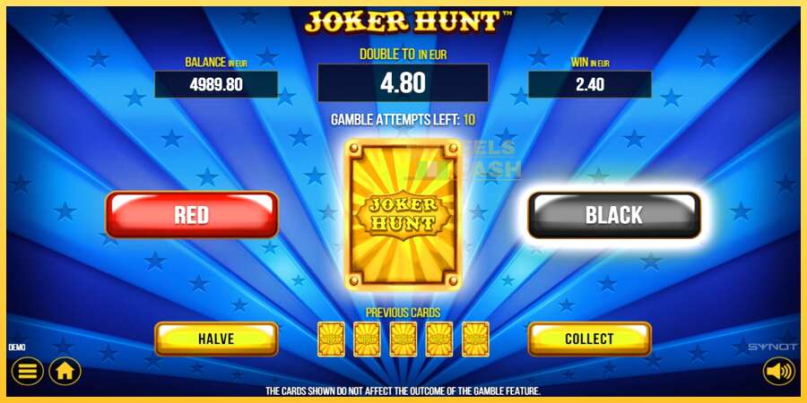 Joker Hunt акча үчүн оюн машинасы, сүрөт 4