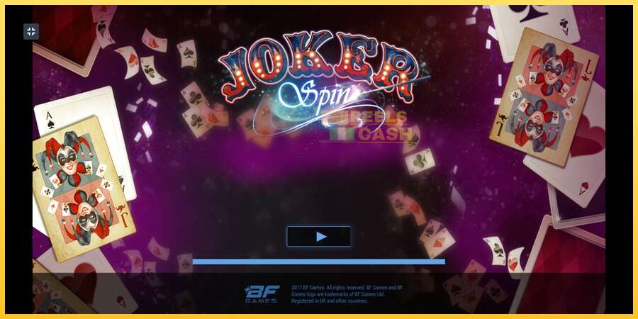 Joker Spin акча үчүн оюн машинасы, сүрөт 1