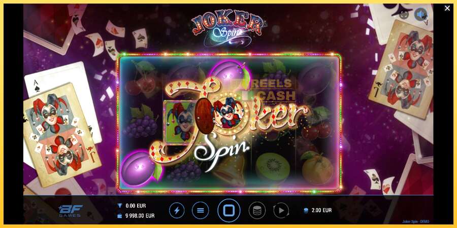 Joker Spin акча үчүн оюн машинасы, сүрөт 3