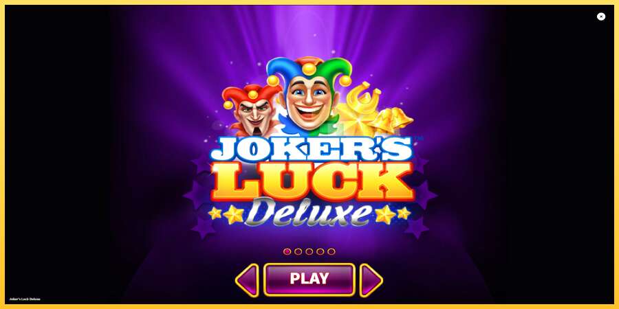 Jokers Luck Deluxe акча үчүн оюн машинасы, сүрөт 1