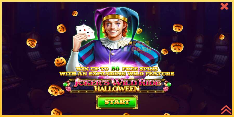 Jokers Wild Ride Halloween акча үчүн оюн машинасы, сүрөт 1