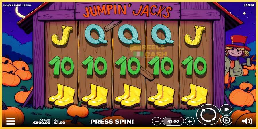 Jumpin Jacks акча үчүн оюн машинасы, сүрөт 1