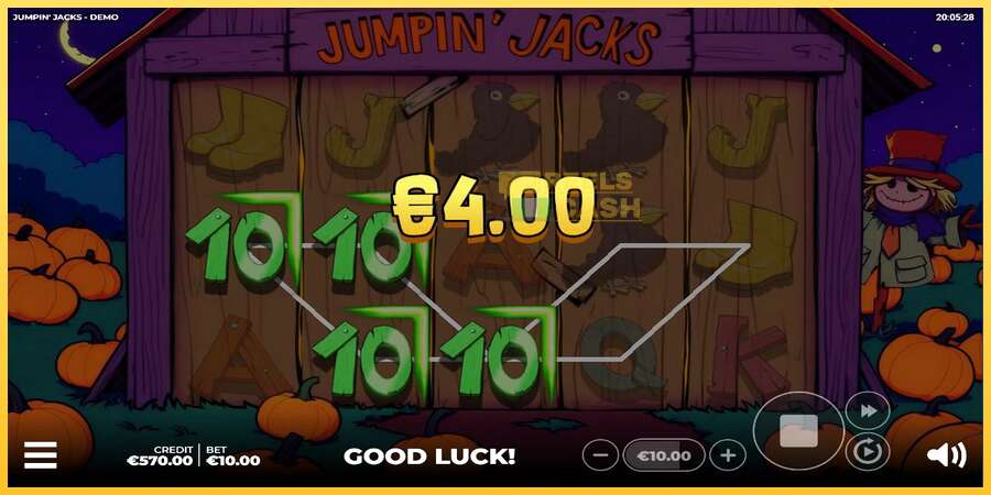 Jumpin Jacks акча үчүн оюн машинасы, сүрөт 5