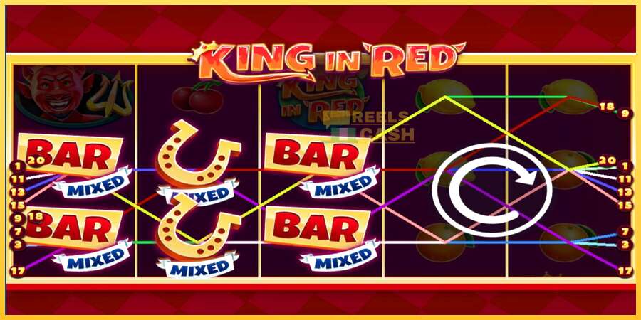 King in Red акча үчүн оюн машинасы, сүрөт 3