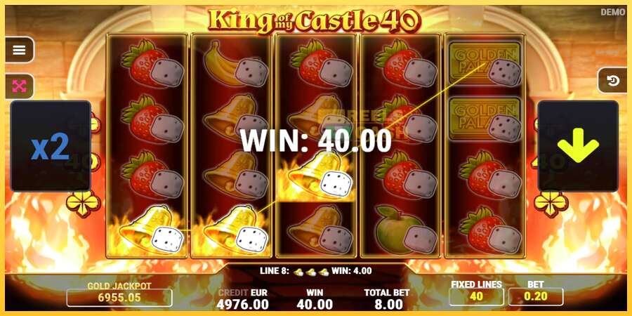 King of My Castle 40 акча үчүн оюн машинасы, сүрөт 3