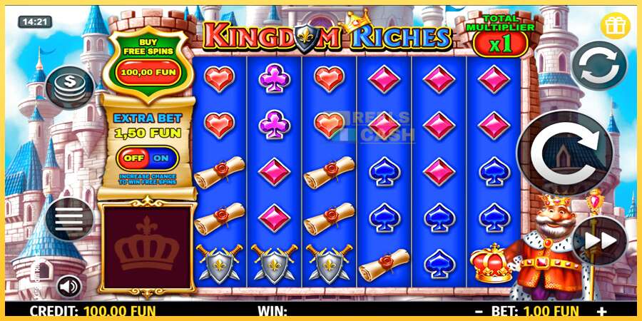 Kingdom Riches акча үчүн оюн машинасы, сүрөт 1