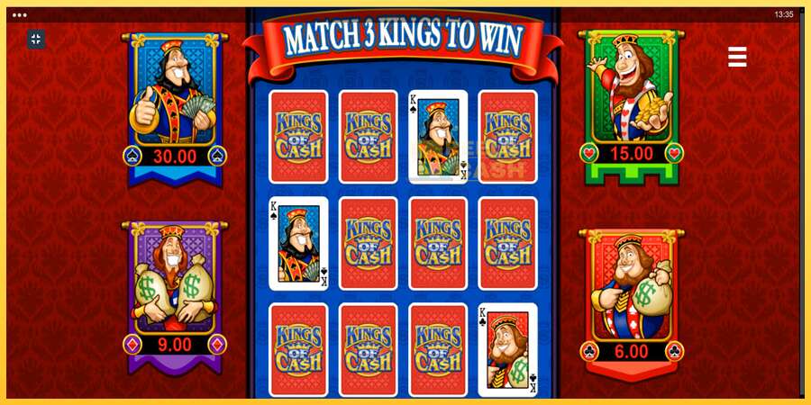 Kings of Cash акча үчүн оюн машинасы, сүрөт 5