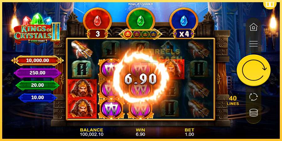 Kings of Crystals II Power Combo акча үчүн оюн машинасы, сүрөт 4