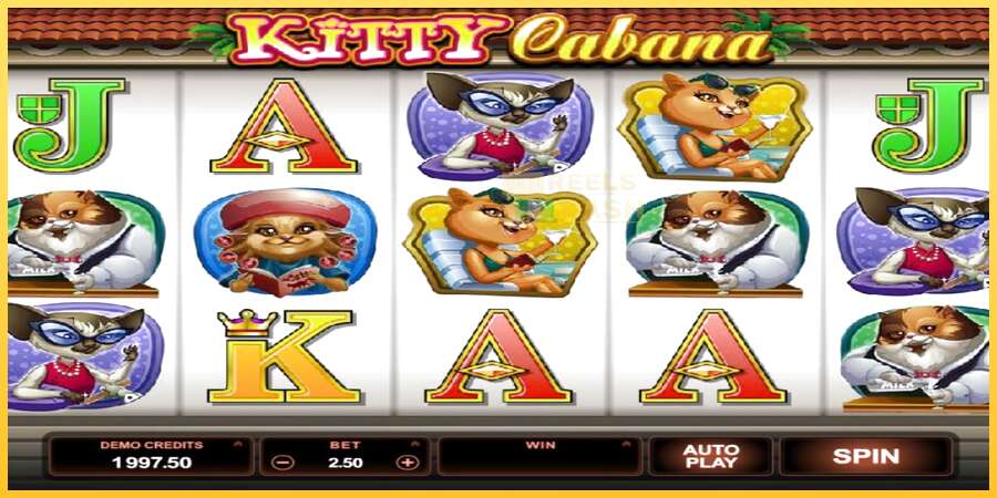 Kitty Cabana акча үчүн оюн машинасы, сүрөт 2