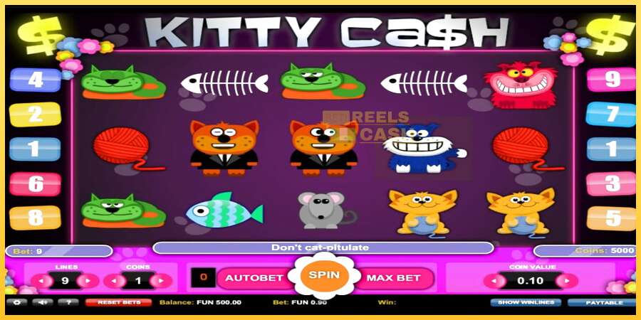 Kitty Cash акча үчүн оюн машинасы, сүрөт 1