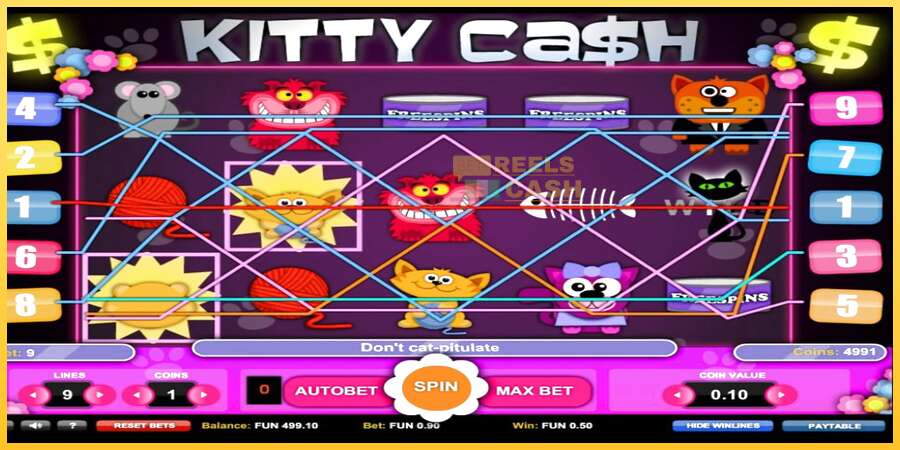 Kitty Cash акча үчүн оюн машинасы, сүрөт 4