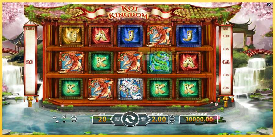 Koi Kingdom акча үчүн оюн машинасы, сүрөт 1