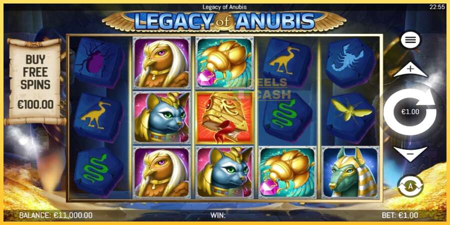 Legacy of Anubis акча үчүн оюн машинасы, сүрөт 2