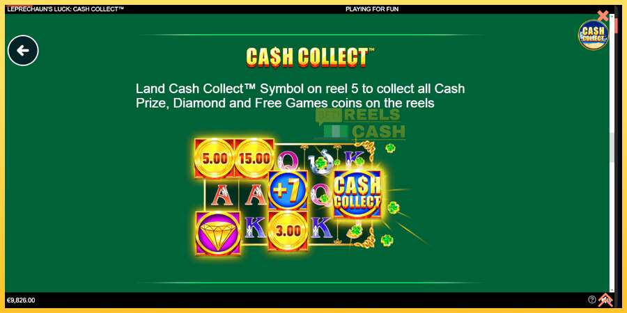 Leprechauns Luck Cash Collect Megaways PowerPlay Jackpot акча үчүн оюн машинасы, сүрөт 6