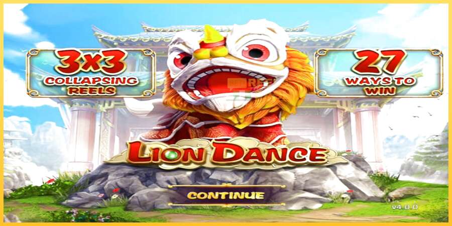 Lion Dance акча үчүн оюн машинасы, сүрөт 1