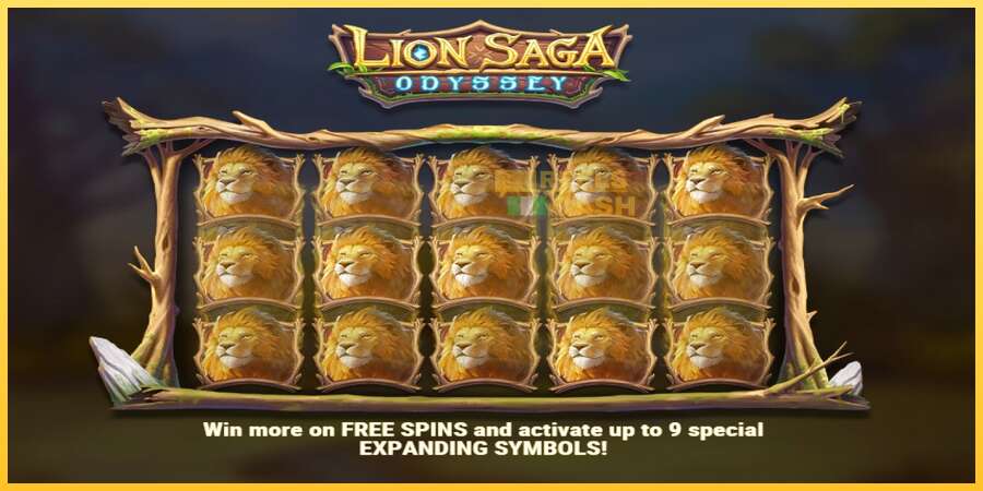 Lion Saga Odyssey акча үчүн оюн машинасы, сүрөт 3