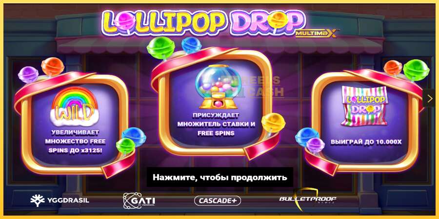 Lollipop Drop MultiMax акча үчүн оюн машинасы, сүрөт 1