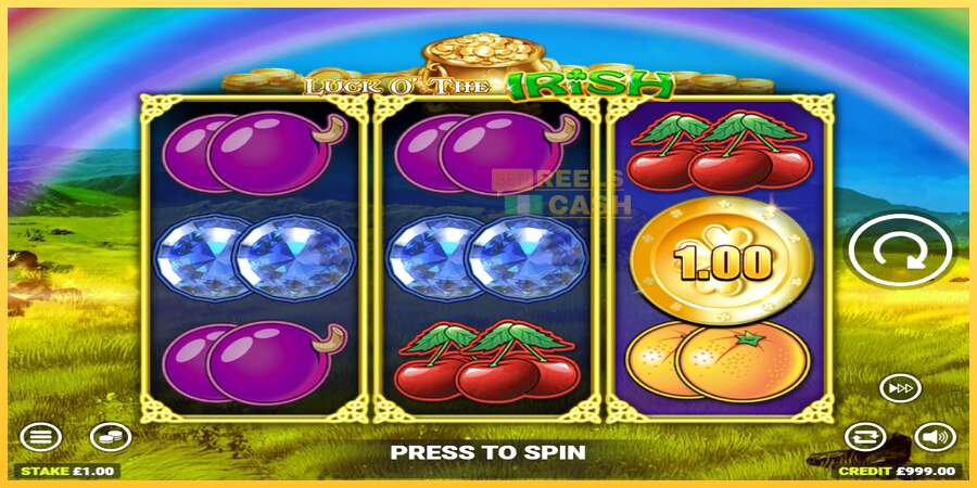 Luck O’ The Irish Cash Strike акча үчүн оюн машинасы, сүрөт 2