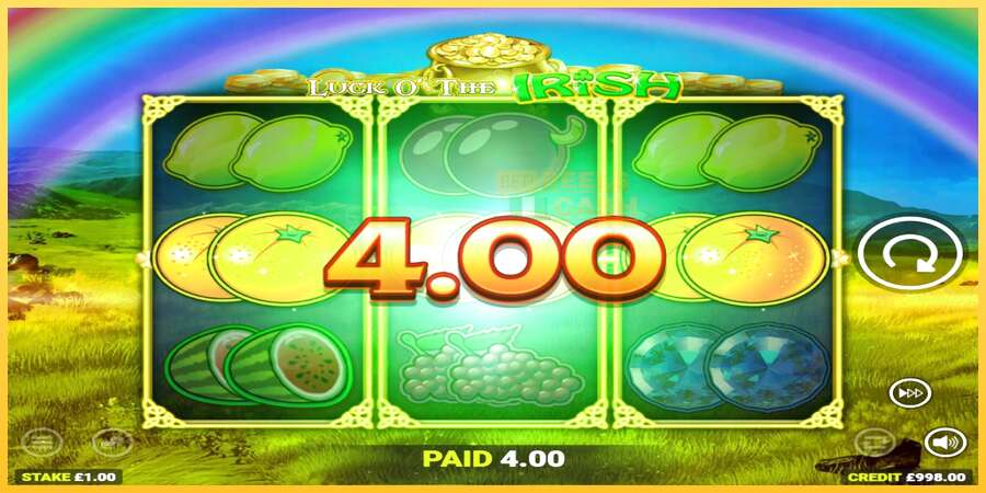 Luck O’ The Irish Cash Strike акча үчүн оюн машинасы, сүрөт 3