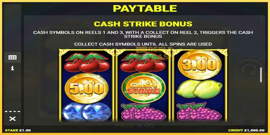 Luck O’ The Irish Cash Strike акча үчүн оюн машинасы, сүрөт 6