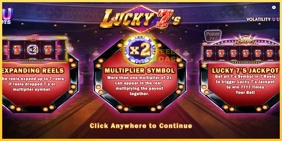 Lucky 7s акча үчүн оюн машинасы, сүрөт 1