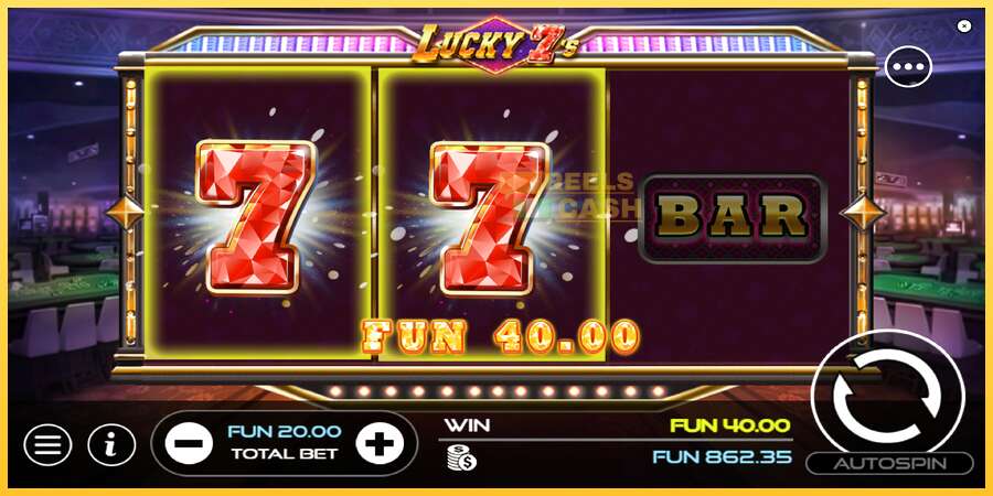 Lucky 7s акча үчүн оюн машинасы, сүрөт 3