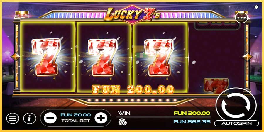 Lucky 7s акча үчүн оюн машинасы, сүрөт 4