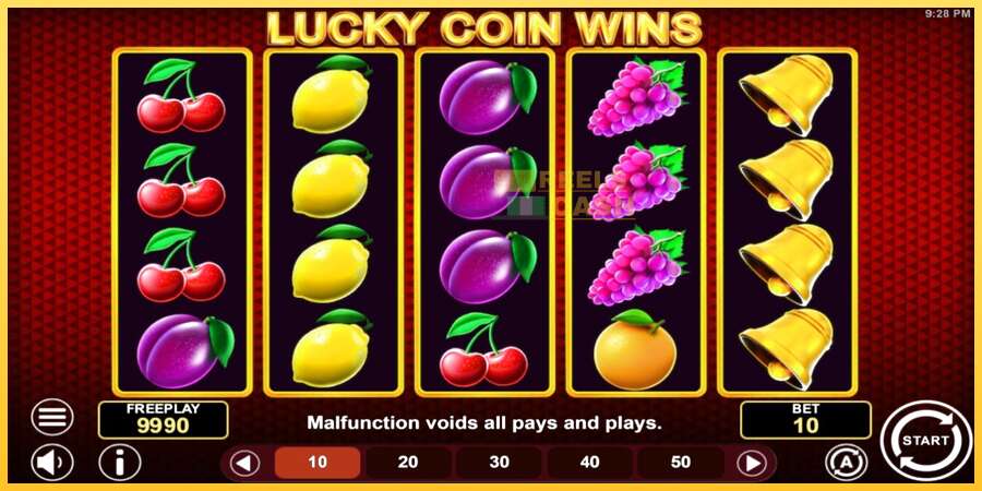 Lucky Coin Wins акча үчүн оюн машинасы, сүрөт 2