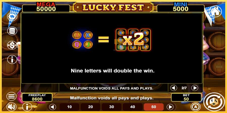 Lucky Fest Hold & Win акча үчүн оюн машинасы, сүрөт 6