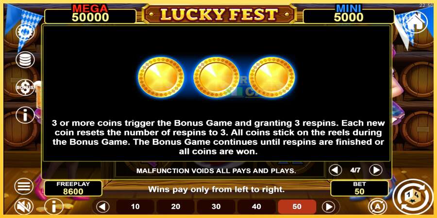 Lucky Fest Hold & Win акча үчүн оюн машинасы, сүрөт 7