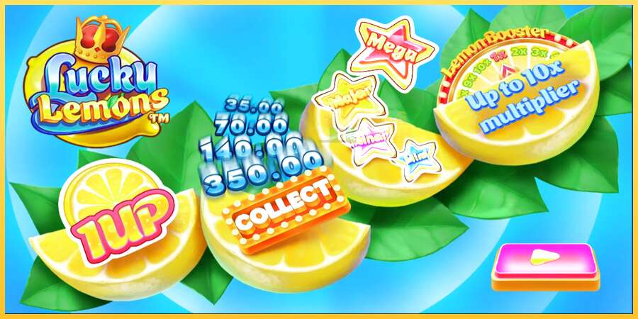 Lucky Lemons акча үчүн оюн машинасы, сүрөт 1