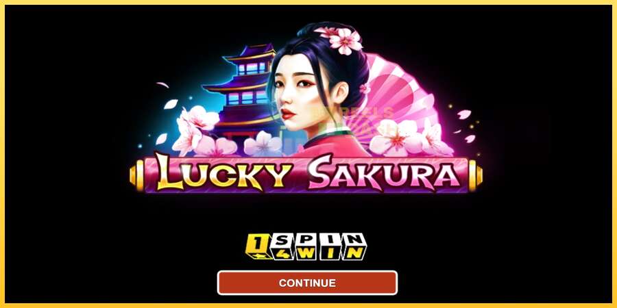 Lucky Sakura Win Spins акча үчүн оюн машинасы, сүрөт 1