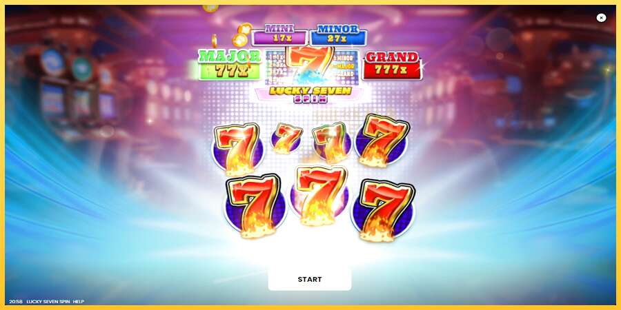 Lucky Seven Spin акча үчүн оюн машинасы, сүрөт 1