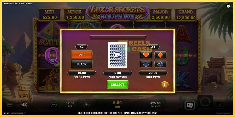 Luxor Secrets Holdn Win акча үчүн оюн машинасы, сүрөт 4