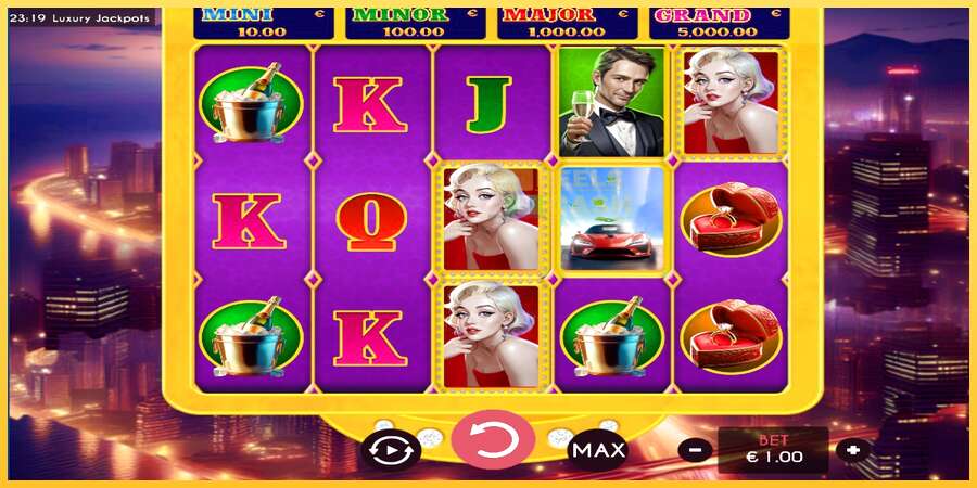 Luxury Jackpots акча үчүн оюн машинасы, сүрөт 1