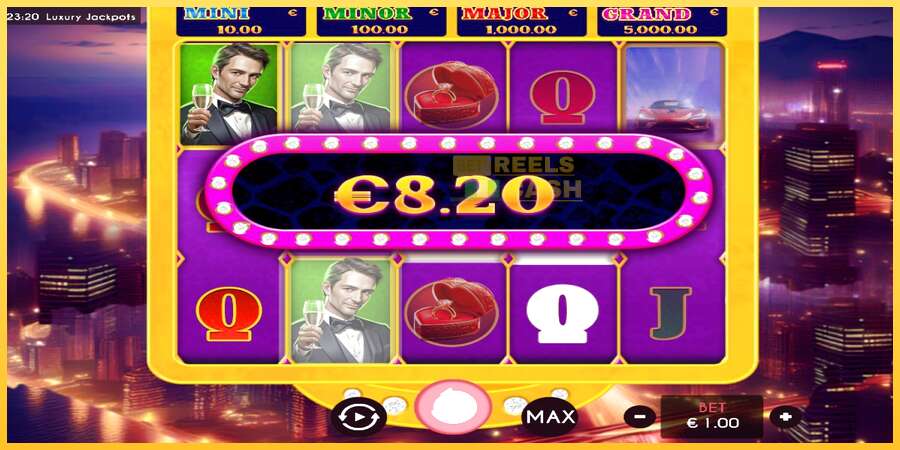 Luxury Jackpots акча үчүн оюн машинасы, сүрөт 2