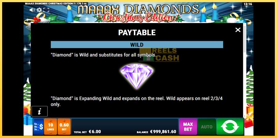 Maaax Diamonds акча үчүн оюн машинасы, сүрөт 6