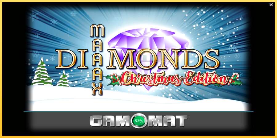 Maaax Diamonds Christmas Edition акча үчүн оюн машинасы, сүрөт 1