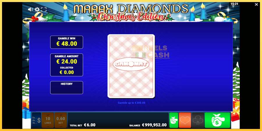 Maaax Diamonds Christmas Edition акча үчүн оюн машинасы, сүрөт 4