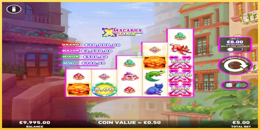 Macabra Linx PowerPlay Jackpot акча үчүн оюн машинасы, сүрөт 2