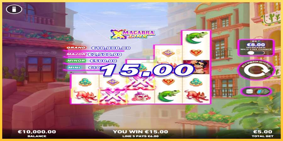 Macabra Linx PowerPlay Jackpot акча үчүн оюн машинасы, сүрөт 3