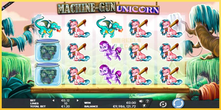 Machine Gun Unicorn акча үчүн оюн машинасы, сүрөт 1